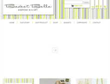 Tablet Screenshot of basketbelle.com